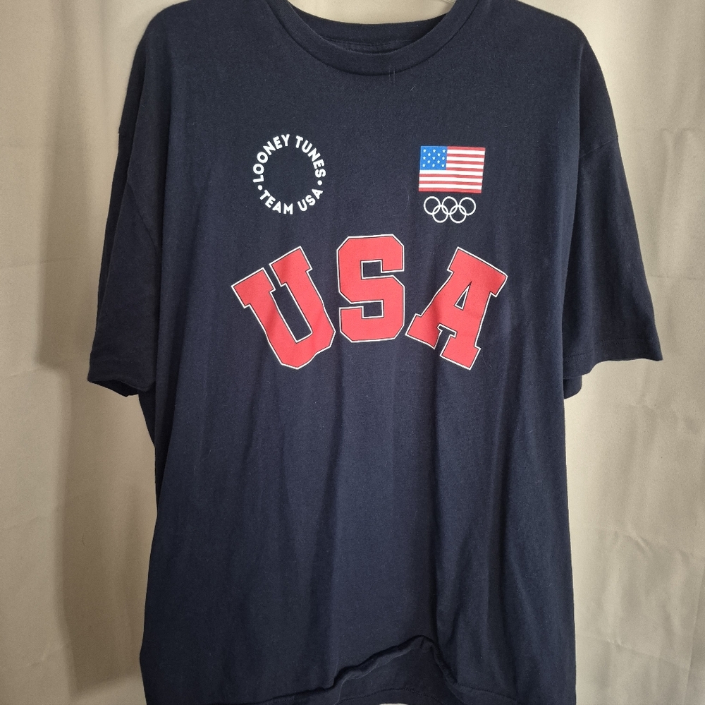 Warner Bros. Team USA Navy T-Shirt